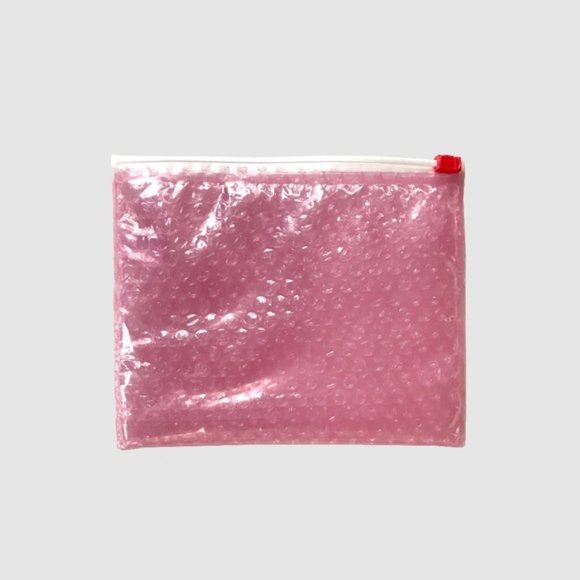 glossier bubble pouch